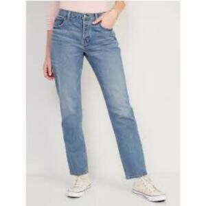 Old Navy Women’s High Rise Slouchy Straight Jeans NWT Size 18 Tall